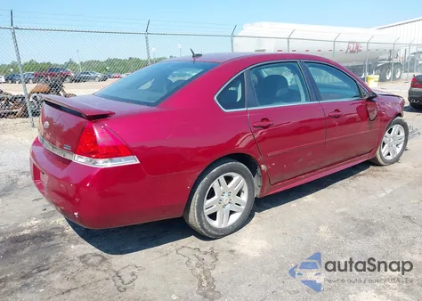2011 Chevrolet Impala Lt from USA, damaged, VIN 2G1WG5EK5B1171095